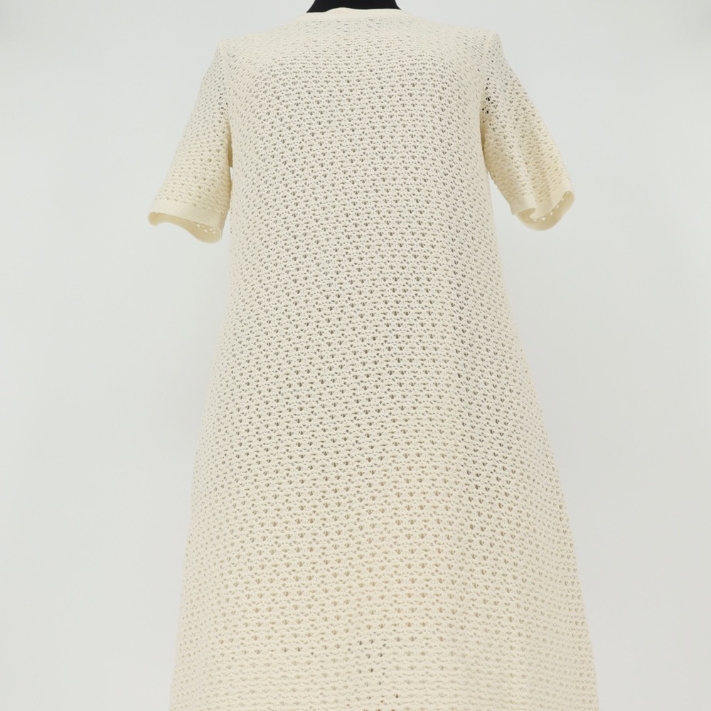 BANANA REPUBLIC Pointelle Sweater Dress with Slip - Picture 4 of 6